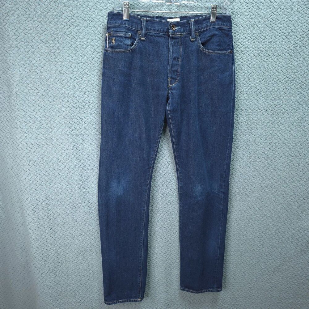 Todd Snyder Selvedge Denim Slim Fit Jeans Mens 30x32 Blue 12.5oz Cotton Classic